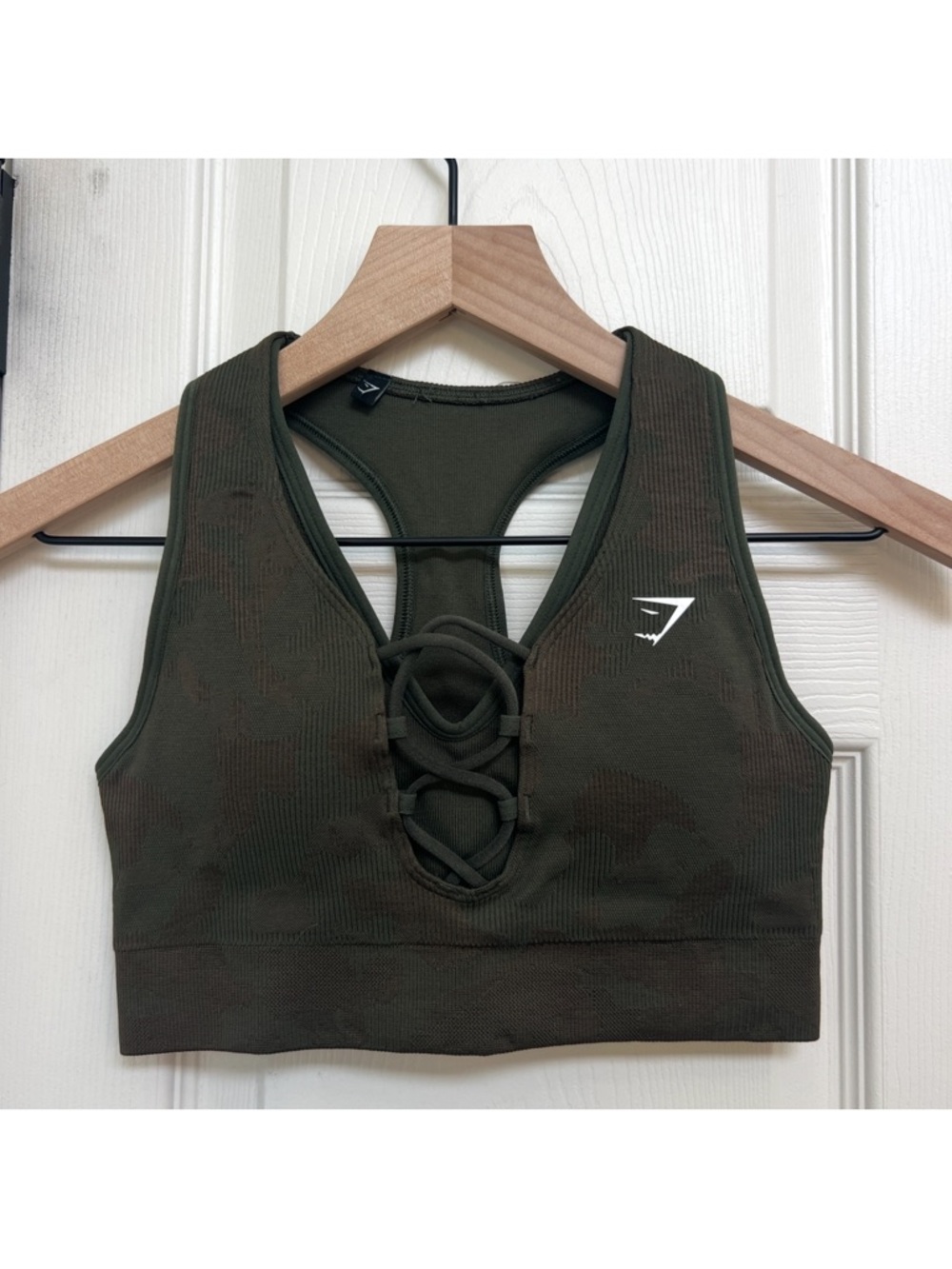 Gymshark Olive Sports Bra